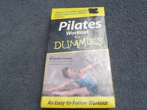 Pilates for Dummies Michelle Dozois 2001 VHS New Sealed Workout - Picture 1 of 2