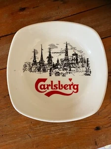 Carlsberg ceramic ashtray made by Wade breweriana - Picture 1 of 4