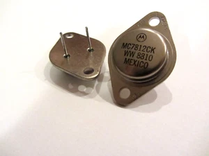 Motorola MC7812CK Fixed Voltage Regulator Positive 12V LM7812CK 7812 TO3 IC - Picture 1 of 2