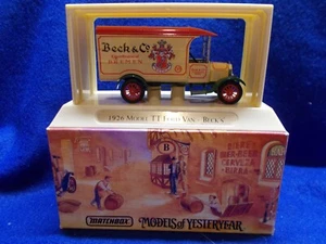 Matchbox Models Of Yesteryear YGB 02, "Becks" Great Beers Of The World - Picture 1 of 3