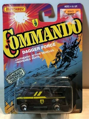 FURGONETA DE AVERÍA CHEVY MATCHBOX MB21 *BUJES CROMADOS RAROS* COMANDO DAGGER FORCE  Foto 1 de 4