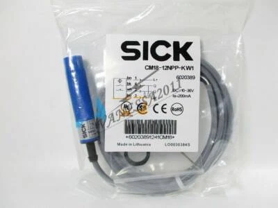 1PC New SICK Proximity Switch CM18-12NPP-KW1 - Image 1 of 4