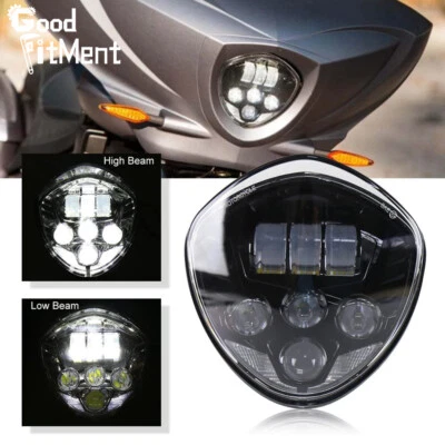 Faro LED de motocicleta para Victory Cross Country Magnum Hammer Vegas 8 bolas EE. UU. Foto 1 de 4