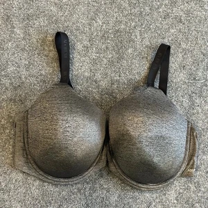 Adore Me Bra Gray Black Full Padded Underwire Back Closure NWT 42DDD - Picture 1 of 7