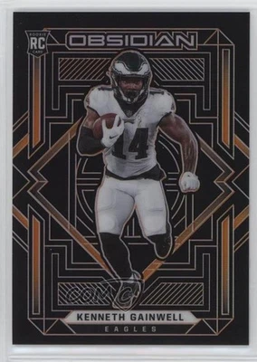 2021 Panini Obsidian Rookies Electric Etch Orange /75 Kenneth Gainwell Rookie RC - Image 1 of 2