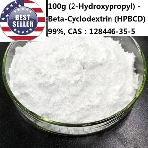 100g (2-Hydroxypropyl)-Beta-Cyclodextrin(HPBCD),99%, CAS:128446-35-5 - Picture 1 of 2