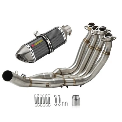 For Yamaha YZF R6 2006-2020 High Performance Full Exhaust Pipe System w/Muffler Foto 1 de 4