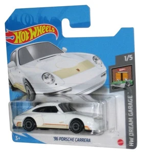 Hot Wheels HW Dream Garage 1/5 White '96 Porsche Carrera Car 16/250 - (Short Ca - Picture 1 of 1