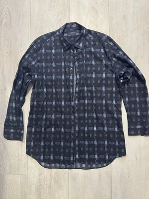 Camisa informal de vestir con botones Prada para hombre 44-17 1/2 Foto 1 de 4