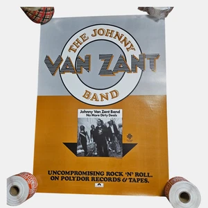 Johnny Van Zant Band No More Dirty Deals 17x23 Vintage 1980 Album Promo Poster - Picture 1 of 9