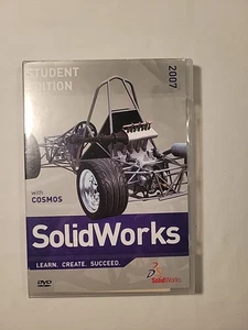 SOLID WORKS W-Cosmos Student Edition Software Pre-Owned DVD 2007 w-S/N - Picture 1 of 3