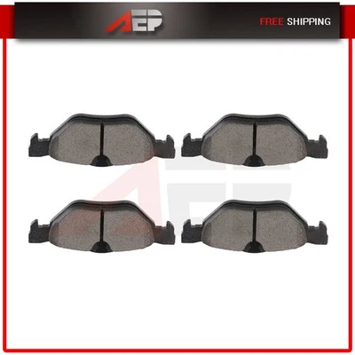 Rear Ceramic Brake Pads Fits BMW 128i 2008 2009 2010-2013 323i 2006-2011 4Pcs - Image 1 of 4
