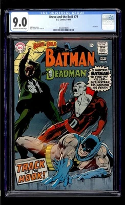 Brave and the Bold #79 1968 CGC 9.0 VF/NM OW/W High Definition Scans** - Image 1 of 2