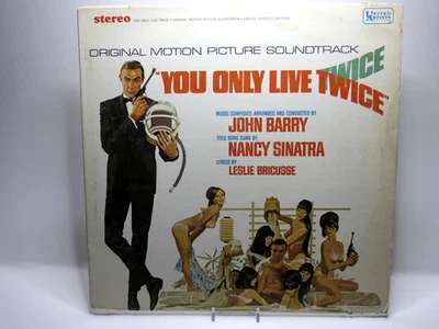 You Only Live Twice- James Bond- Soundtrack- LP 1967 United Artists UAS5155 G/VG - Image 1 of 3
