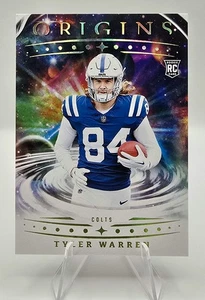 2025 Panini Origins Tyler Waren Rookie Card - Colts - Picture 1 of 2