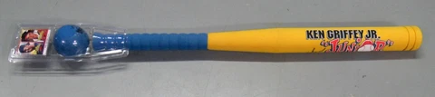 Ken Griffey Jr and Greg Maddux Pizza Hut 1996 Foam Bat And Ball Collectible Cover