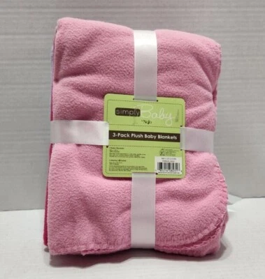 Детские одеяла 3 упаковки Simply Baby от Nojo новые - Изображение 1 из 4