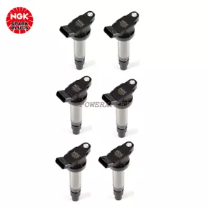 For Toyota 4Runner FJ Cruiser Tacoma 4.0L V6 9091902248 6x OEM NGK Ignition Coil - Picture 1 of 4
