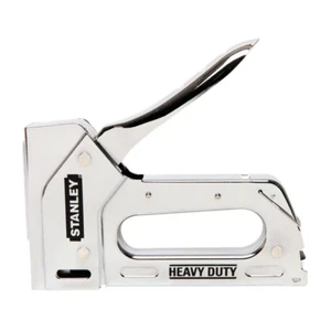 Stanley TR110 Heavy Duty Steel Staple Gun, Squeeze Trigger uses TRA700 and T-50 - Picture 1 of 6