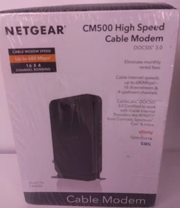 Netgear CM500 High Speed Cable Modem DOCIS 3.0 - New. (BLDG) - Picture 1 of 10