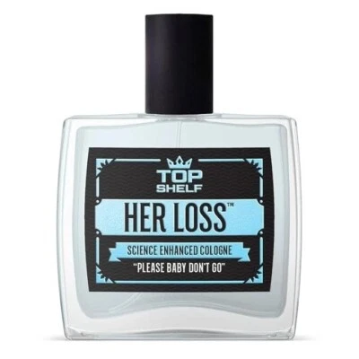 Her Loss Eau De Cologne Science Enhanced para hombres de larga duración 3,4 fl oz./100 ml Foto 1 de 4