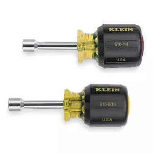 KLEIN TOOLS 610 Hollow Shank Nut Driver Set 1ED91 - Picture 1 of 2