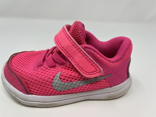 Scarpe Nike bambino bambino 5C Flex RN rosa sneakers da corsa atletica 834285 600