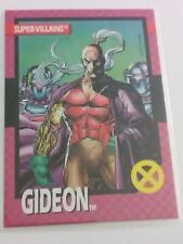 [1992] THE X-MEN: GIDEON - Marvel Card #48 [NM+ grade] Super-Villains (IMPEL)
