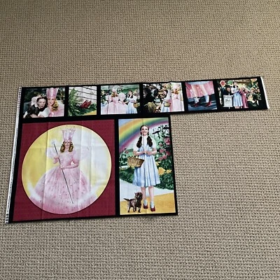 Guirnalda Judy del Mago de Oz Dorothy Glenda La Bruja Buena Panel de Tela Acolchado Foto 1 de 4