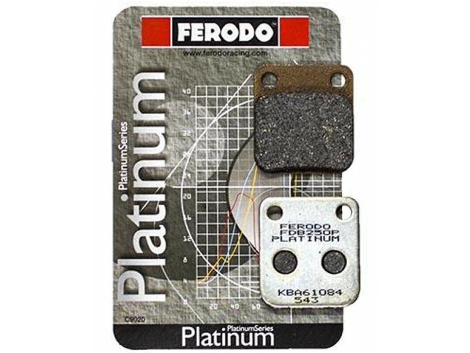 Ferodo pastiglie Platinum freno Ant Yamaha 400 YFM Fam/fan Kodiak 2000-2001