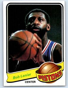 1979 Topps #58 Bob Lanier   Detroit Pistons