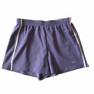 Pantalones Cortos Nike De Colección Y2k 00s Para Mujer Grandes Púrpura Sin Forro Correr Bordados Swoosh - Imagen 1 de 11