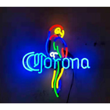 Corona Extra Parrot Acrylic Vintage Glass Neon Light Sign Beer Bar Decor Vintage