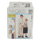 Mccalls 2639 Childerns Boys Shirt Vest Pants Shorts Sewing Pattern Size 12 16 Un