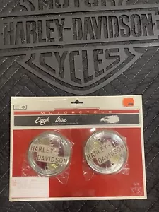 Harley Davidson Panhead 1957 Sportster Big Twin Tank Emblems Medallions - Picture 1 of 3
