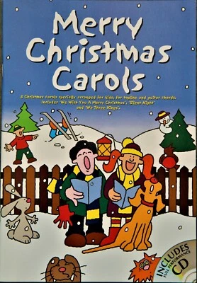 Merry Christmas Carols  with CD - Image 1 of 3