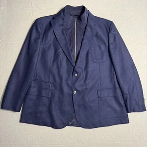 Robert Graham Uptown VIII Sport Mantel Herren 50B Navy Wolle Business Freizeit - Bild 1 von 19