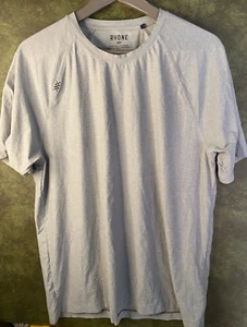 Rhone Celliant Shirt Men's Large Gray Performance Athletic Tee Short Sleeve Gym - Imagen 1 de 4