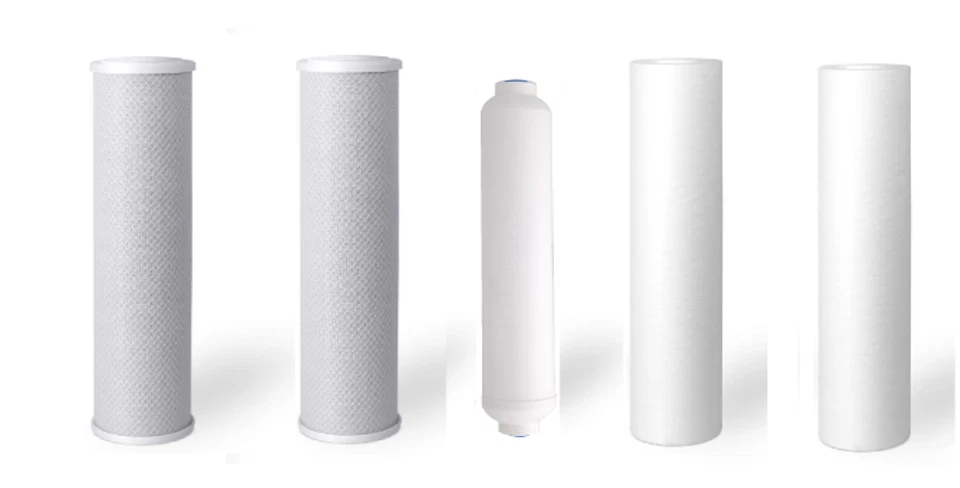 1 Year Supply | 5 Filters: 4-Stage Reverse Osmosis Water Filter Replacement Sets - Image 1 of 1