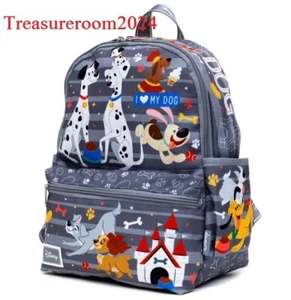 WondaPOP Disney Dogs Park Day Nylon 13" Mini Rucksack Lady Tramp Dalmatiner - Bild 1 von 6