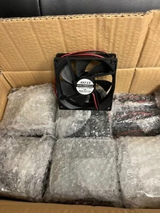 (Case of 30)  92mm x 25mm DC 12V 2-PIN Computer Terminal Cooling Fans BRAND NEW - Picture 1 of 4