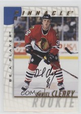 1997-98 Pinnacle Be A Player Auto Daniel Cleary Dan Cleary #224 Auto