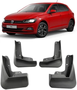 Genuine Full Set Splash Guards Mud Flaps FOR VW 2019-2022 Polo 6 MK6 Hatchback - Picture 1 of 8