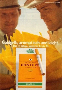 3w21372/ Alte Reklame aus 1970 – Ernte 23 Cigaretten - Picture 1 of 1