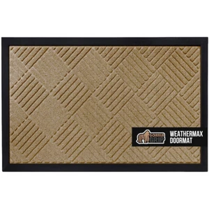HEAVY DUTY DOORMATS Outdoor Waterproof with Dirt Grip Multiple Sizes/Colors - Picture 1 of 16