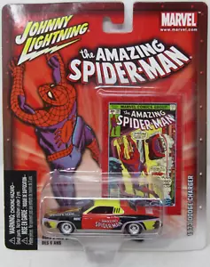 Johnny Lightning Marvel The Amazing Spider-Man 1973 Dodge Charger - Picture 1 of 3