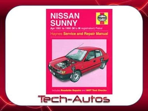 HAYNES HANDBUCH NISSAN SUNNY APR 1991-1995 (H-N REG) BENZIN 3219 - Bild 1 von 1