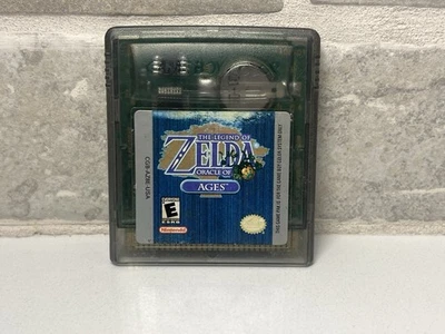 The Legend Of Zelda Oracle Of Ages Nintendo Gameboy Color Cartridge Only Tested - Image 1 of 3