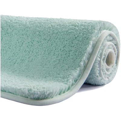 Badematte Badvorleger Mikrofaser Rutschfest Waschbar Aqua - Bild 1 von 2