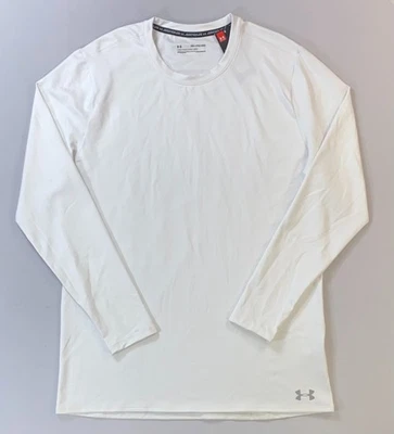 Camisa cálida de manga larga Coldgear ajustada Under Armour para hombre NUEVA Foto 1 de 2